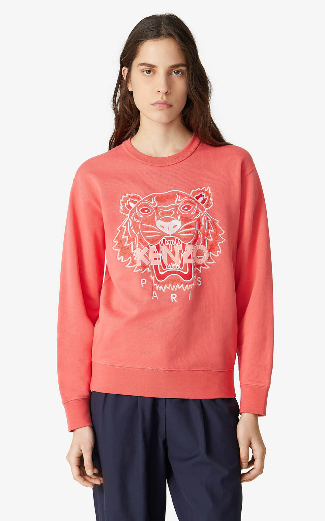 Kenzo Tiger Ženska Puloverji Rdeča SI-1239412